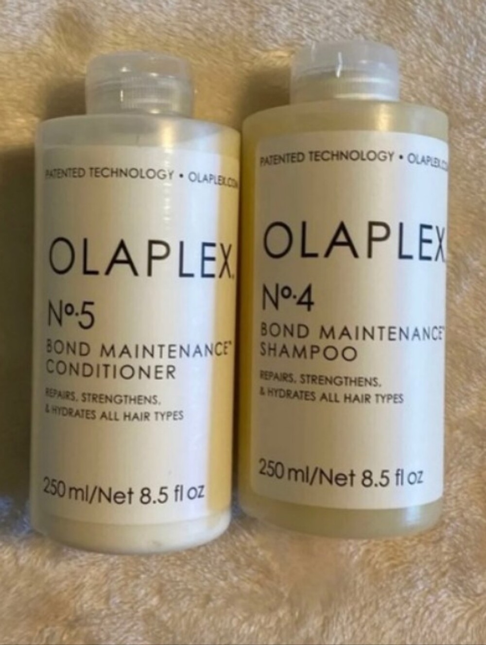 OLAPLEX No.4 Shampoo & No.5 Conditioner Brand New Full Size Bonding Set 8.5 FLOz